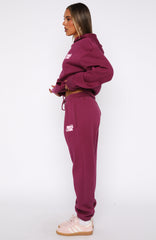11th Street Sweet Kisses Sweatpants Very Berry