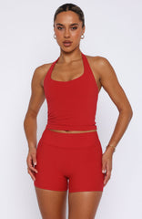Body Pump Active Tank Cherry Red