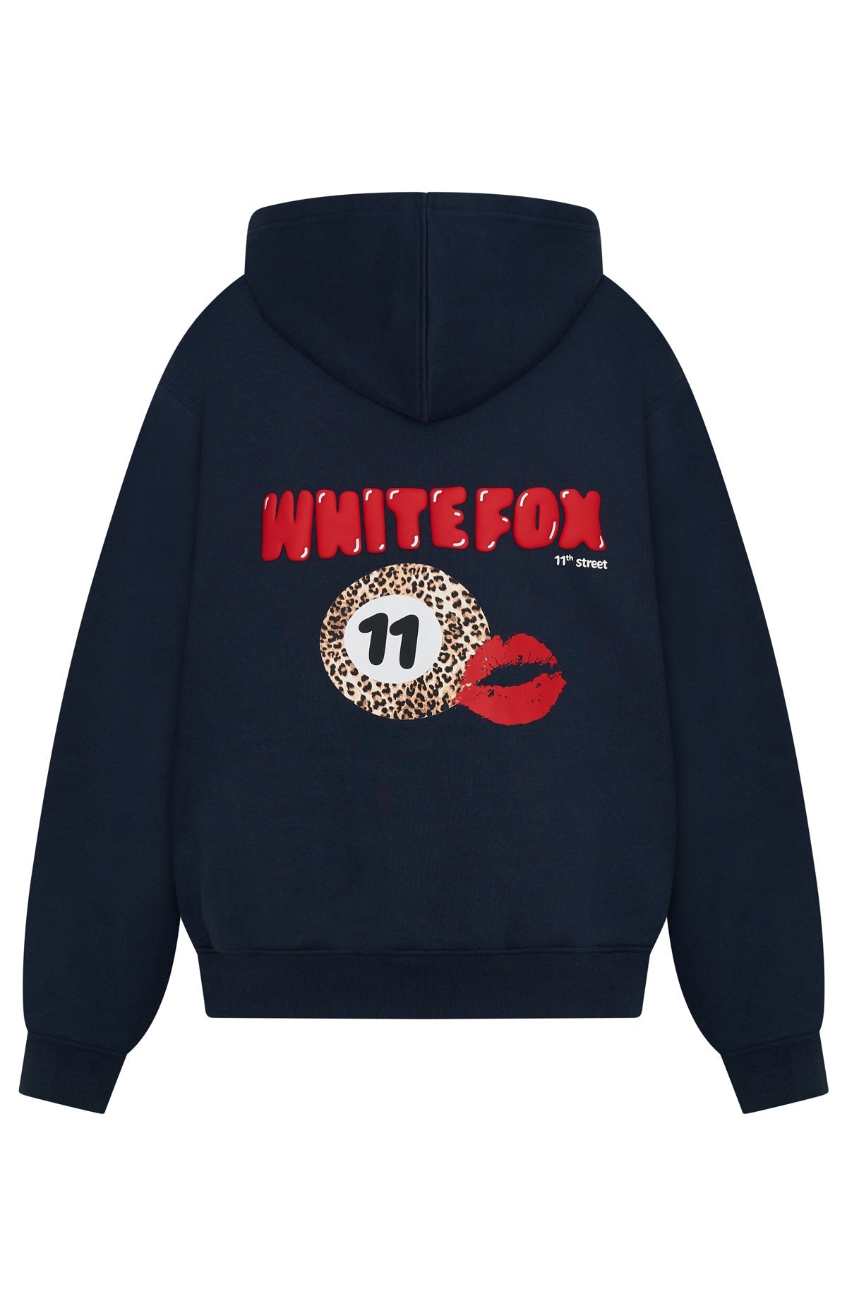 11th Street She's So Lucky Oversized Hoodie Blueberry Twist